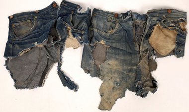 Levi Jeans 1880s Fragments, Photos of Geronimo's Surrender and A Bechtler U.S. Gold Coin All do Well in Holabird Auction
