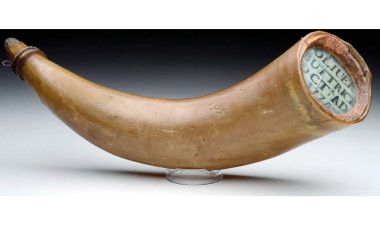 Rare Revolutionary War Powder Horn will Headline University Archives' Online-Only Auction, Nov. 10th