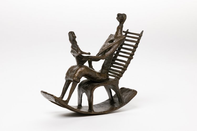 Bronze Sculpture by Henry Moore (British, 1898-1986) will headline Shannon's Fall Fine Art Auction, Thursday, October 28
