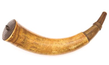 18th Century Powder Horns and An 1812 Silver Hull Presentation Medal Headline Bruneau & Co. Auction
