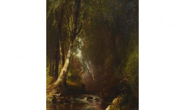 Oil Painting by Hudson River School Artist Julie H. Beers Sells for $20,000 in Bruneau & Co. Auction
