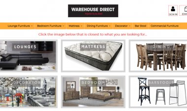 Warehouse Direct Furniture Introduces Online Shopping of Full Line of Furniture and Home Decorations