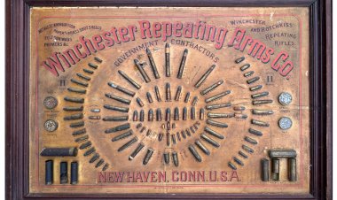 Rare, Circa 1884 Winchester Cartridge Board Hits The Mark for CA$70,800 at Miller & Miller Auctions