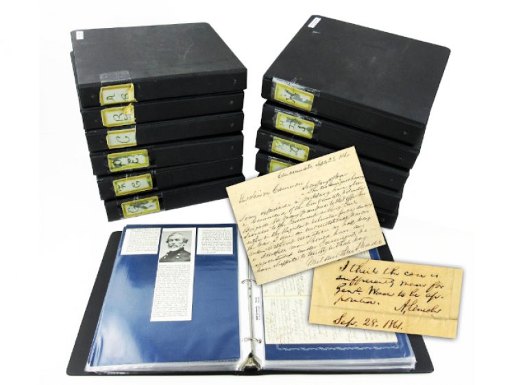 Important Archives Pertaining to Civil War Generals to Headline University Archives' June 22 Auction