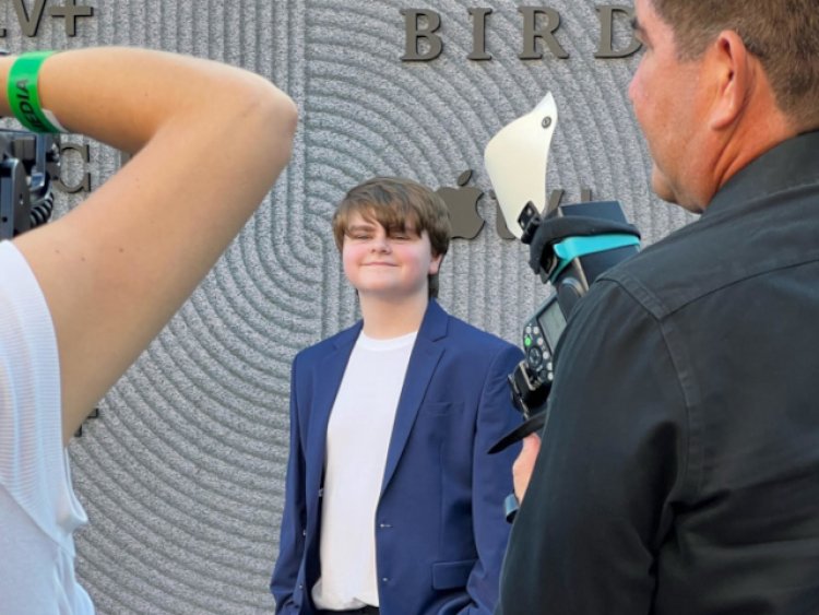 Cade Tropeano stars along side Paul Hauser, Taron Egerton and Sepideh Moafi in AppleTV+'s Black Bird