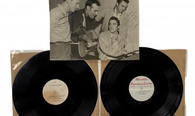 One of Three Elvis Presley Sun Records Master Recordings from 1954, Plus Other Elvis items, will be Auctioned Sept. 29th