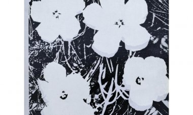 Andy Warhol Acrylic and Screenprint on Canvas Titled Flowers will Headline MBA Seattle Auction House's Sept. 29 Auction