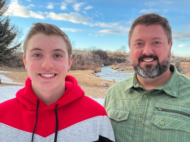 Father-Son Duo, Patrick Unverferth and Ethan Unverferth, Purchase Discovery Map of San Juans