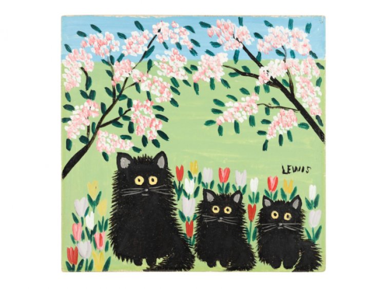 Six Original Oil Paintings by Canadian Folk Artist Maud Lewis (1903-1970) will Headline Miller & Miller Auction, Feb. 11