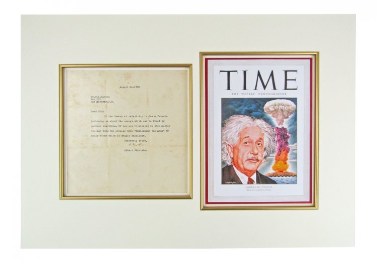 University Archives' March 15th Online Auction has Items Signed by Einstein, Louis VII, Paul Revere