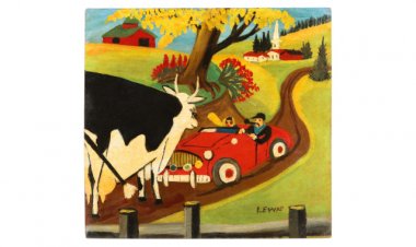 Seven Oil Paintings by Canadian Folk Artist Maud Lewis (1903-1970) Combine for more than $300,000 (Canadian) at Auction