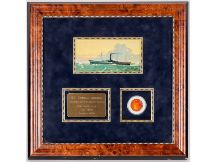 Rarities Recovered from The SS Central America and SS Republic will be Auctioned April 29th in Reno