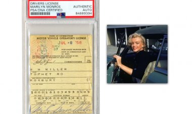 Items Signed by Marilyn Monroe, Albert Einstein, Steve Jobs will Headline University Archives' Feb. 21st Online Auction