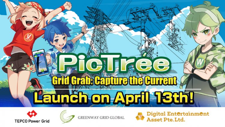 PlayMining GameFi Platform Launching New Game PicTrée Partnered with Japan's Largest Electric Co. TEPCO Power Grid
