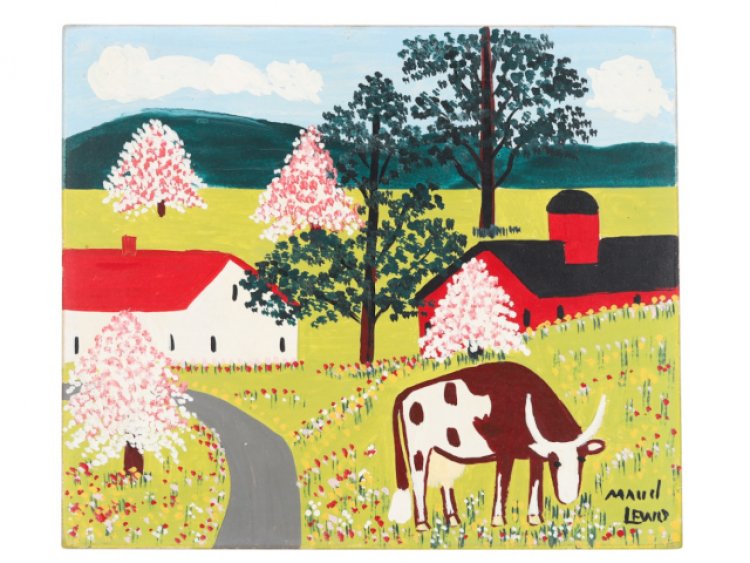 Three Paintings by Maud Lewis (Nova Scotia, 1901-1970) Sell for A Combined $79,060 in Miller & Miller Auction, April 13