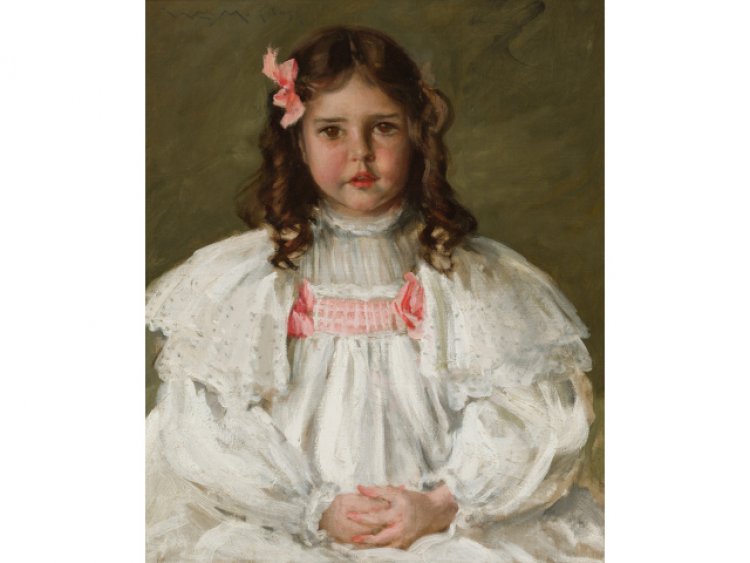 1897 Portrait Painting by William Merritt Chase (Am., 1849-1916) achieves $118,750 in Shannon's May 2nd Fine Art Auction