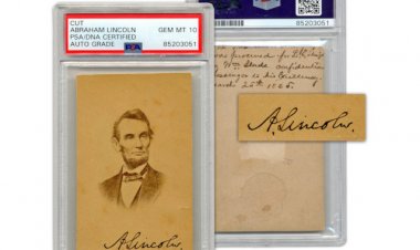 Rare Items Signed by Lincoln, Bob Dylan, Peter The Great, Many Others in University Archives' Online Auction, June 26th