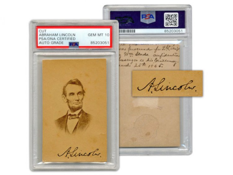 Rare Items Signed by Lincoln, Bob Dylan, Peter The Great, Many Others in University Archives' Online Auction, June 26th