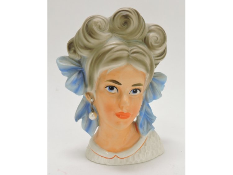 Lady Head Vases from The Outstanding Collection of Maddy Gordon will be Sold Online, July 22, by Strawser Auction Group
