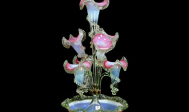 Woody Auction's Art Glass, Lamps & Much More Auction, Sep 21, Features Vases by Galle, Daum Nancy