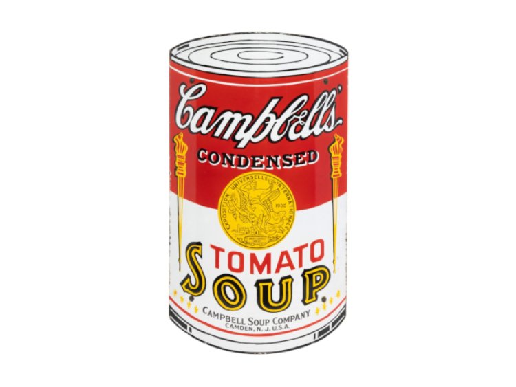 A Red Indian Motor Oil Sign and A Campbell's Tomato Soup Sign Perform Well in Miller & Miller's Sept. 7-8 Online Sales