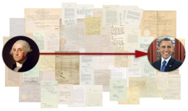 Complete Set of Presidential Signatures, from Washington to Obama, will be Auctioned Online, October 30th, by University Archives