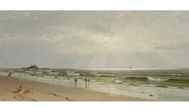 Oil Painting by Alfred T. Bricher Soars to A Record $337,500 in Shannon's Fall Fine Art Auction held October 24th