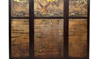 A Museum-Quality Roycroft Three-Panel Screen will Headline MBA Seattle Auction House's December 5th Online-Only Auction
