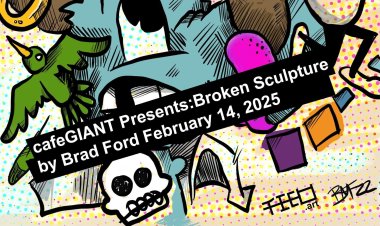Brad Ford: Broken Sculpture Digital Dada off-the-wall cafeGIANT at FEED.art