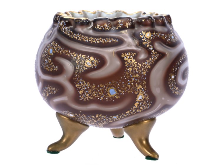 Woody Auction's March 22 Antique Auction, Live and Online, Boasts Wedgwood Fairyland Lustre, Galle, many others