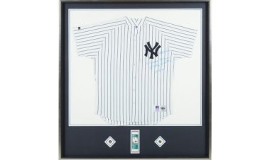 Topps 1952 Mickey Mantle Card Brings $59,000 and A Bill Barilko Team-Signed Hockey Stick Hits $70,800 at Miller & Miller