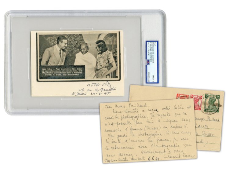 Items Signed by Lincoln, Washington, JFK, Picasso, Marilyn, Gandhi, Many others are in University Archives' July 16 Auction