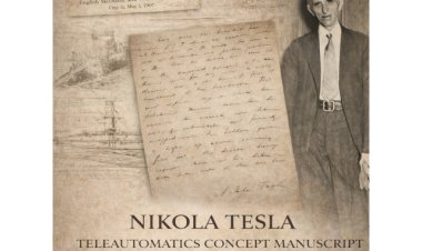 An Important Nikola Tesla Signed Holograph Page from A Scientific Article He Wrote in 1907 will be Auctioned April 30th