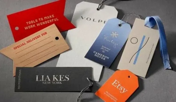 Creative Packaging with Cloud Shape Tag Concepts